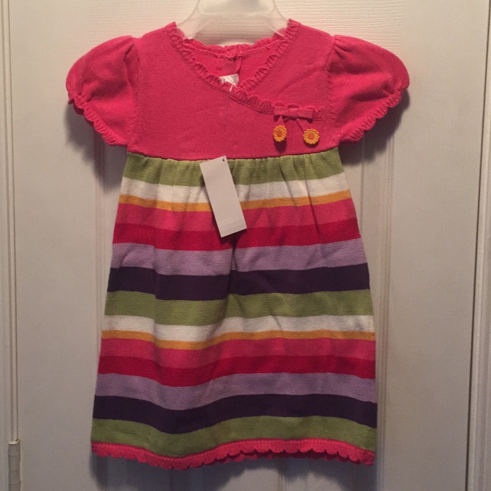 NWT Gymboree Striped Dress Size 4T